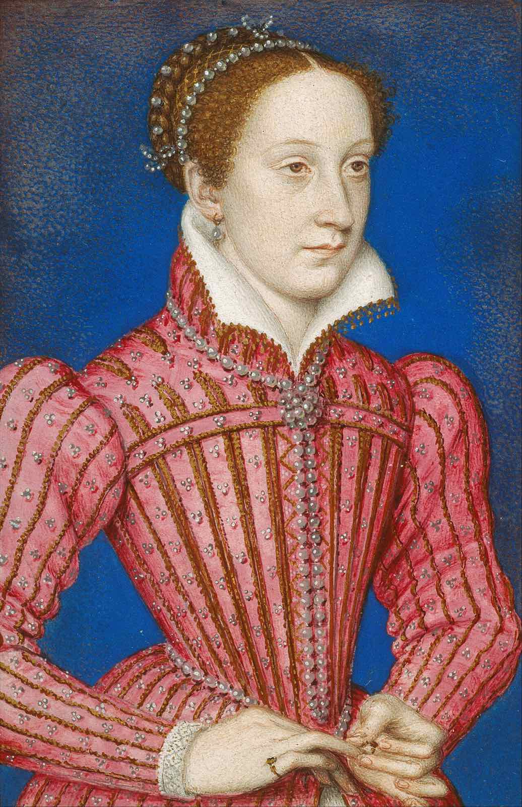 Portret młodej Marii Stuart, królowej Szkotów